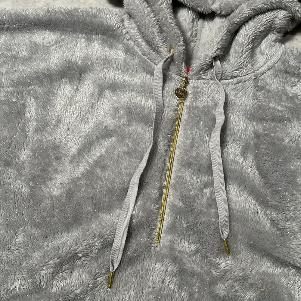 Lilly Pulitzer Suri Sherpa Hoodie Size XL‎ - Picture 5 of 15